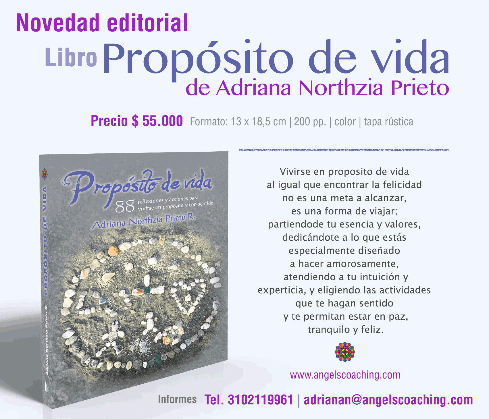 Libro Propsito de Vida  por Adriana Northzia Prieto